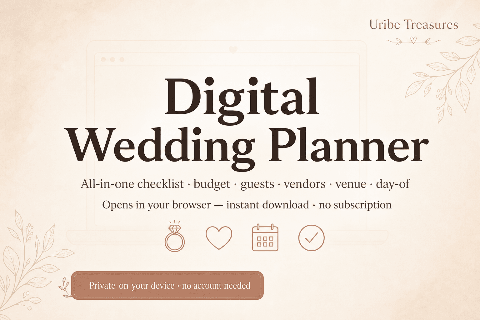 Wedding Planner Toolkit